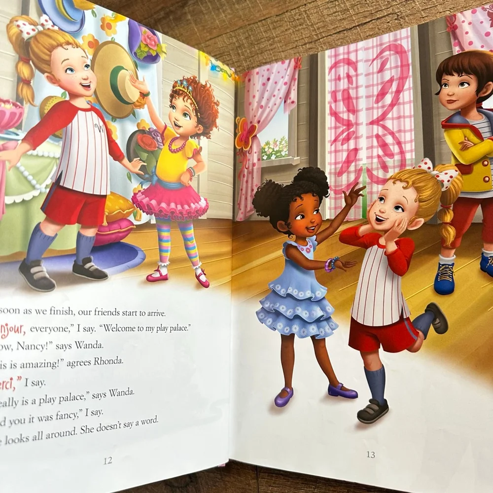 Disney Retired Junior Fancy Nancy 5 Minute Stories & Activity Book set Easter